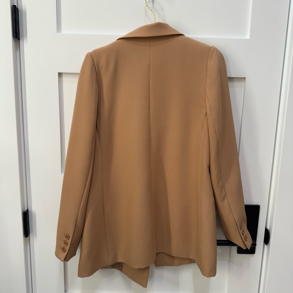 Walter Baker Tan Women's Blazer. Size S, GUC. - Picture 4 of 11